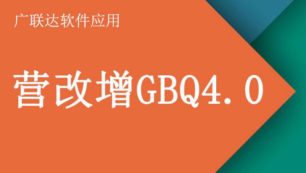 营改增GBQ4.0